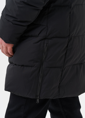 Мужской пуховик с капюшоном 