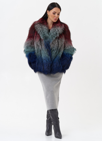 Куртка из чернобурой лисы 