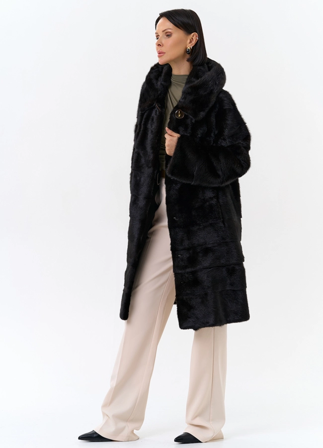 Шуба из норки модель № 29537 универмаг малина