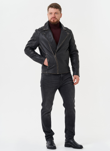 Кожаная куртка "косуха" Кожаная куртка "косуха"